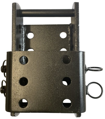 Black adjustable tow hitch - tow,