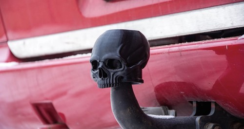 Tow bar ball cover - tow,