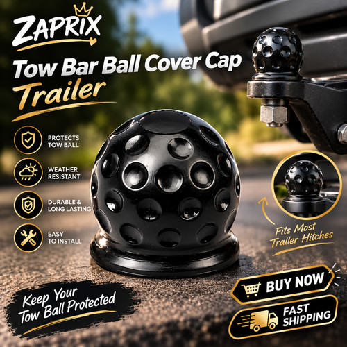 Zaprix 50mm tow bar ball - zaprix, cover