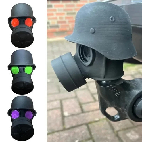 Gas mask helmet trailer - gas,