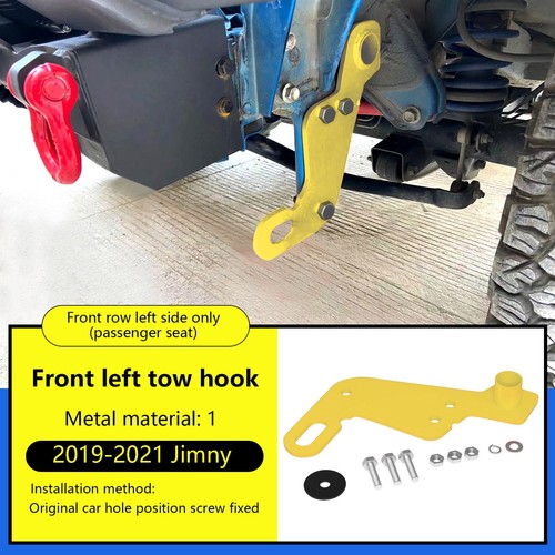 Left front towing - front, hitch