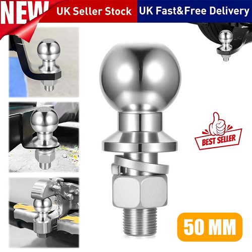 50mm tow ball with - ball, 19mm