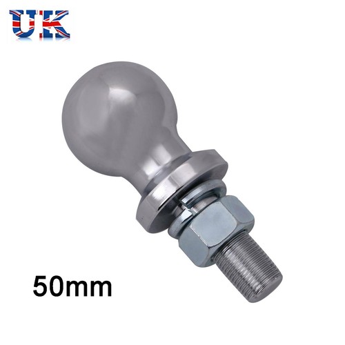 50mm tow ball with - ball, 19mm