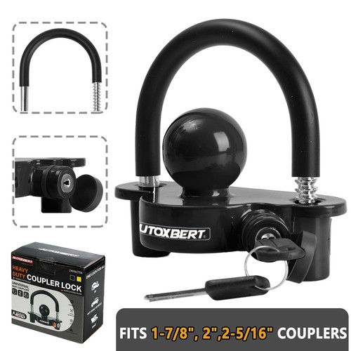Security trailer coupling lock - trailer,
